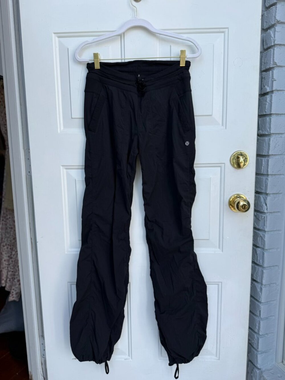 Lululemon Ruched Detail Jogger Pants Size Medium